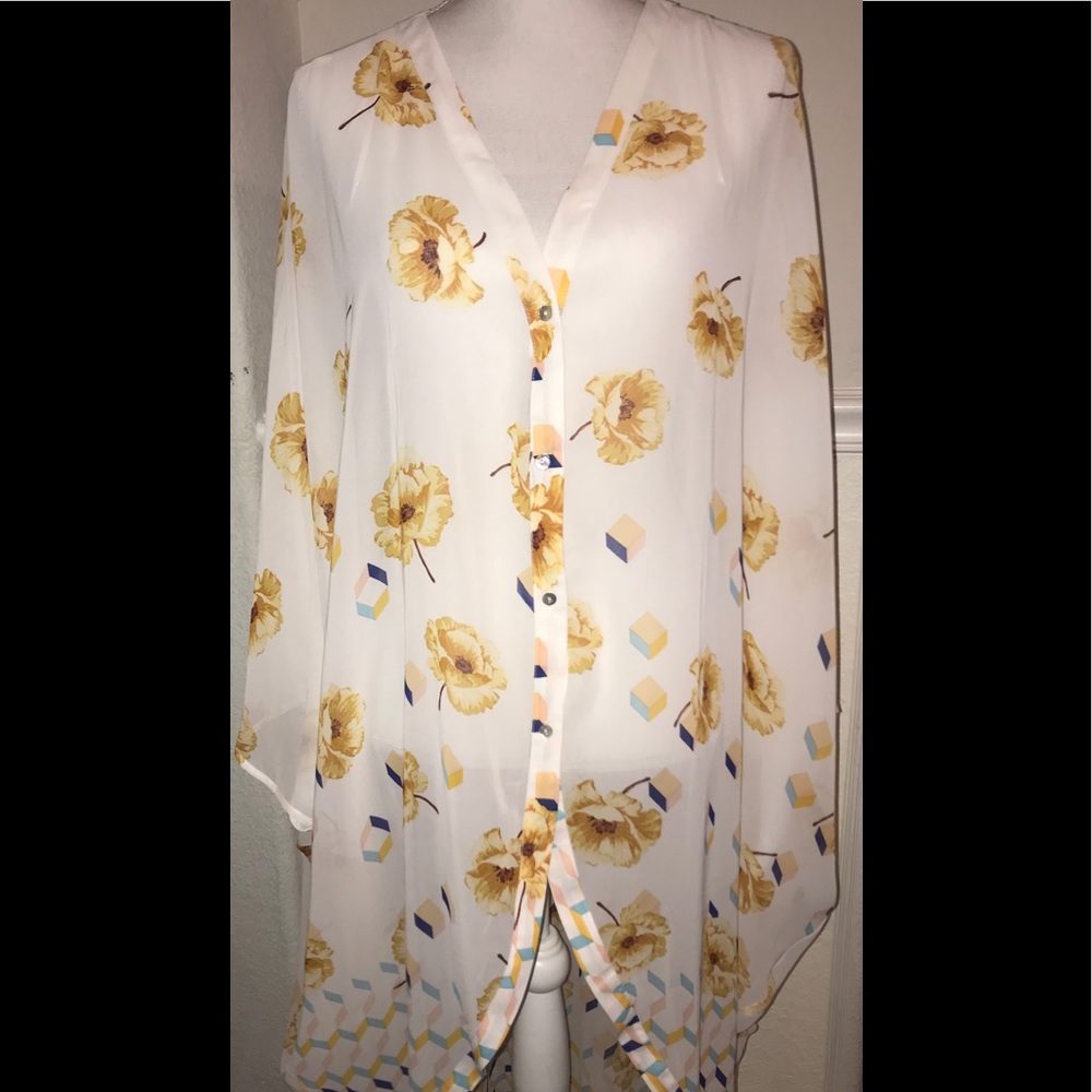 Floral kimono